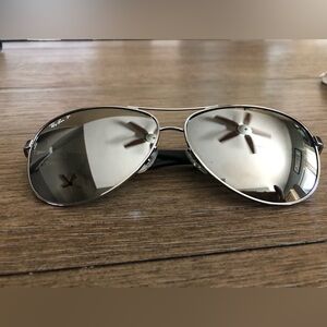 Ray-Ban Silver Aviator Sunglasses